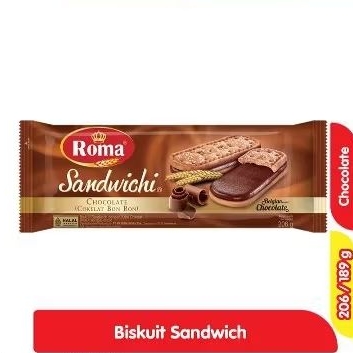 

ROMA BISKUIT SANDWICH COKLAT 157g