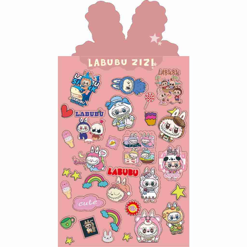 

STICKER PACK LABUBU NEW SERIES