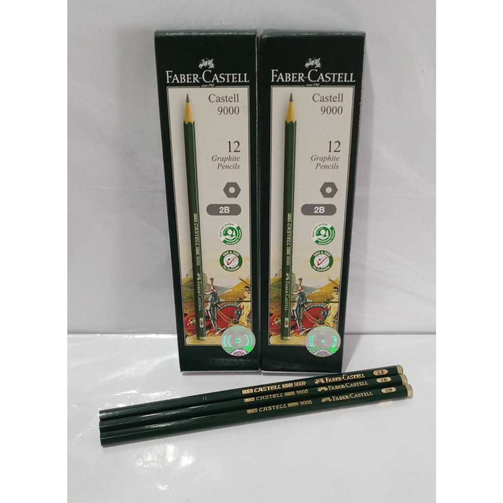 

Faber-Castell Pensil 2B 1 lusin (12 pcs)