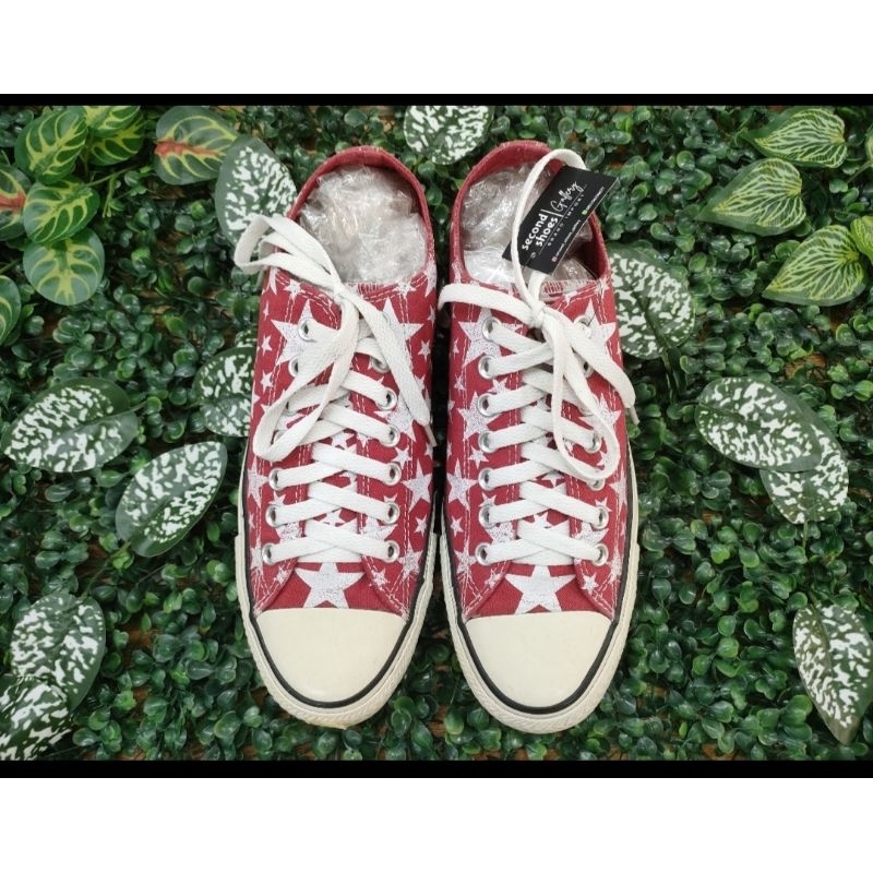 SALE  SEPATU SECOND CONVERSE ALL STAR MOTIF SIZE 42