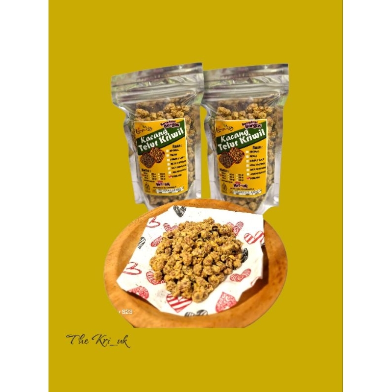 

Kacang Telur Kriwil rasa Rendang the kriuk