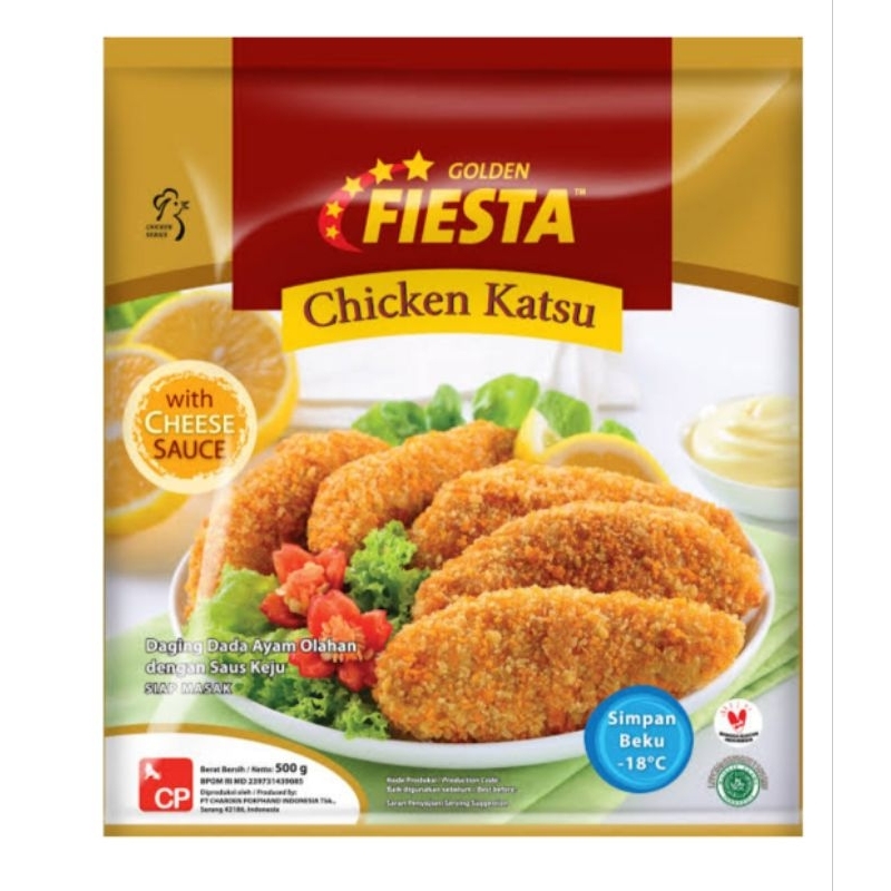 

Fiesta Golden Chiken Katsu, Delistripe, Schnitzel 400gr