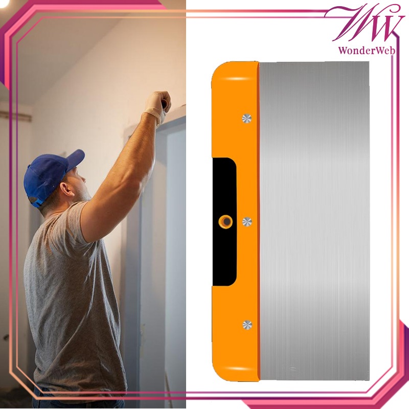 Kape Stainless 25cm Kape Stainless Steel Sekrap Stainless Kape Scraper Skrap Dempul Stainless