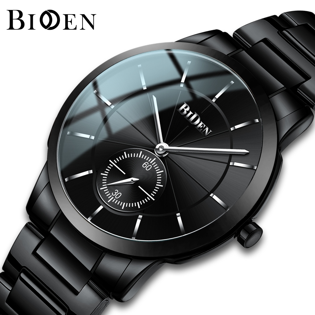 BIDEN Jam Tangan Pria 0178 Anti Air Santai Bisnis Independent Seconds Dial