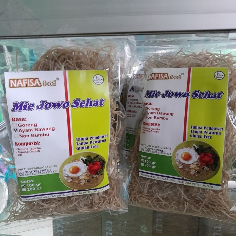 

MIE JOWO BEBAS GLUTEN - BAKMI JAWA JOGJA - BAKMI JAWA - MIE DIET NAFISA