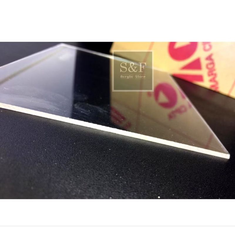 akrilik ukuran 10x10 akrilik lembaran/ akrilik 2mm bening