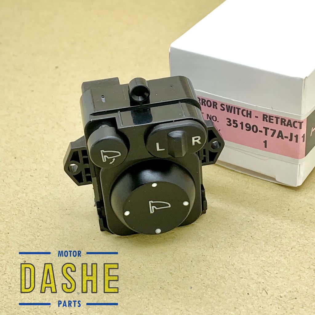 Honda Jazz GK5 2015 Sd 2017 Switch Retract Mirror Outer Saklar Tombol Pengaturan Dan Lipat Kaca Spio