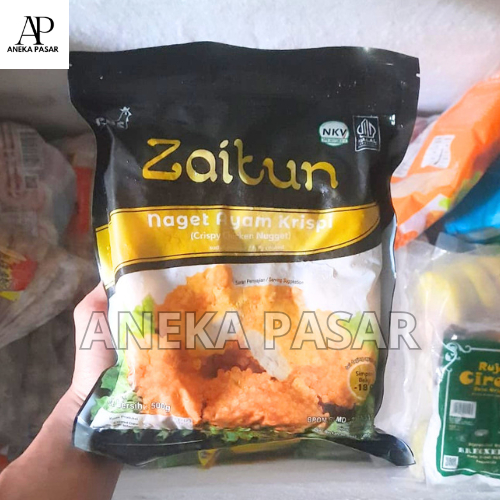 

Zaitun Nugget Ayam Crispy Naget Ayam 500gr