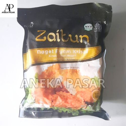 

Zaitun Nugget Ayam Crispy Naget Ayam 500gr