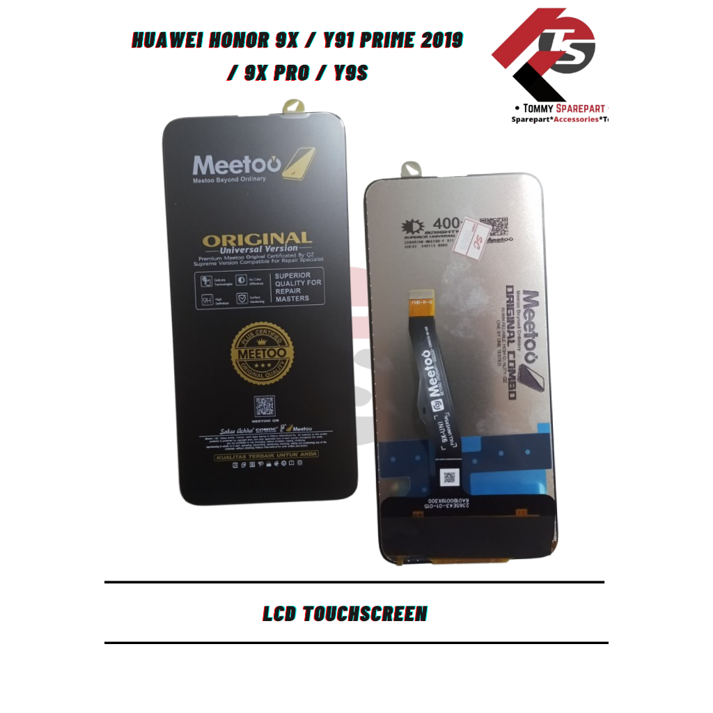 Lcd Touchscreen Huawei Honor 9x / Y91 Prime 2019 / 9x Pro / Y9s Kualitas Original Meetoo