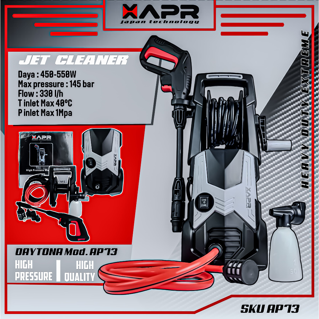 MESIN STEAM CUCI MOBIL MOTOR AC KARPET PEMBERSIH KAMAR MANDI DLL JET CLEANER APR JAPAN BIG SALE AP73