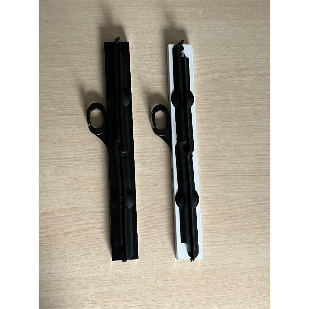 Nako Dicky Premium - 6 inch - 2 daun - Powder Coating (Hitam/Putih)