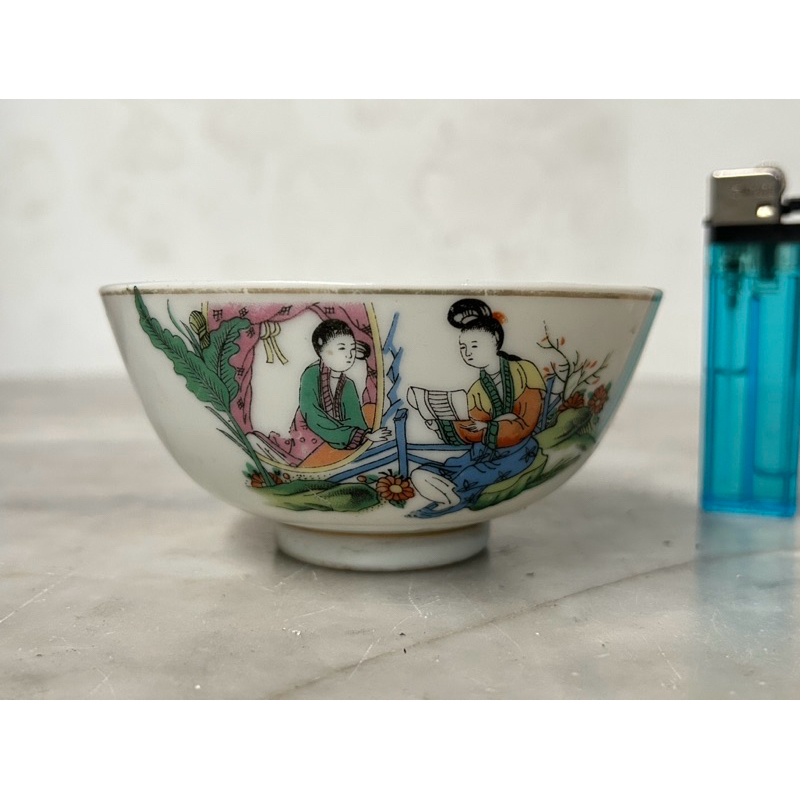 

Keramik China Kuno Dinasty Mangkok Putih Kaisar Stempel Antik