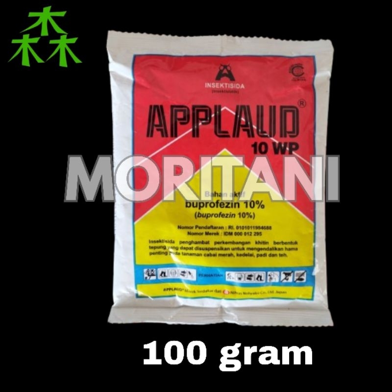 APPLAUD 10 WP 100 gram Bahan Aktif Buprofezin Insektisida Penghambat Pertumbuhan Hama