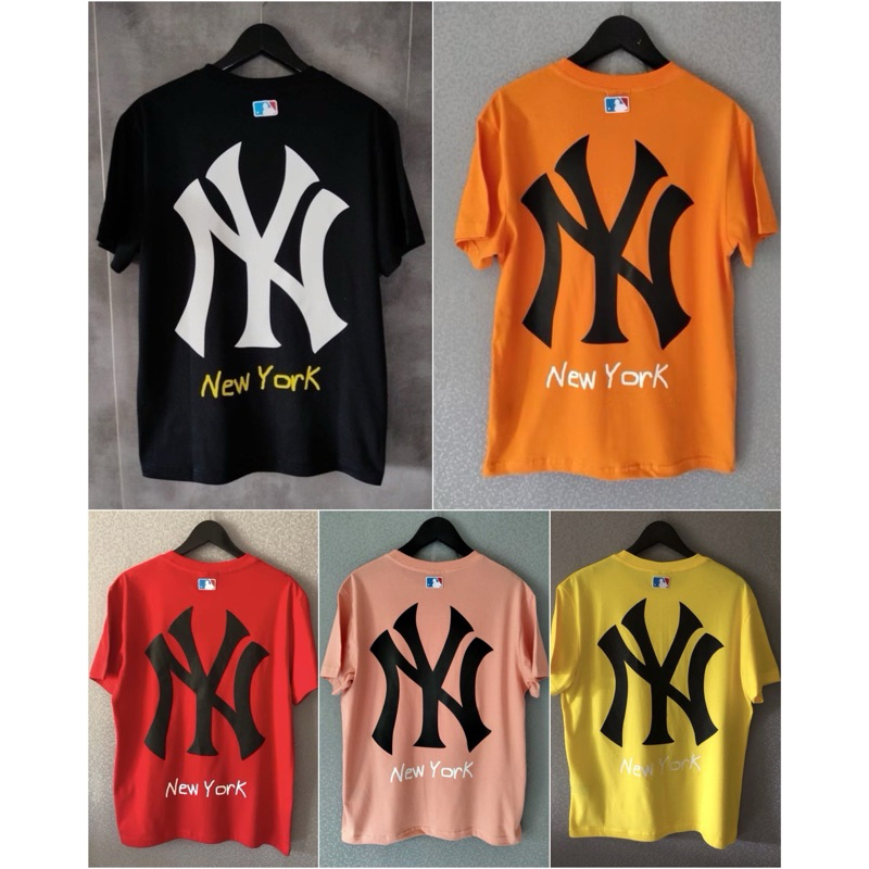 BAJU KAOS NY MLB NEW YORK MERAH PRIA DAN WANITA