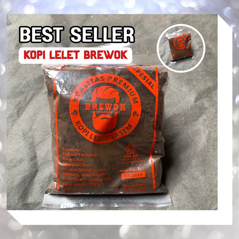 

KOPI MURNI LELET LASEM SARANG KOPI BREWOK COFFEE ORIGINAL