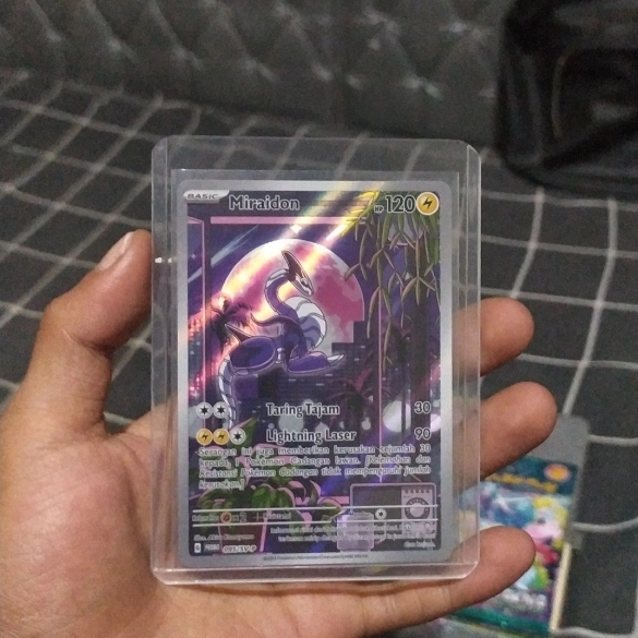( Habis ) Kartu Pokemon ID Miraidon - Promo Harta Berkilau Ex 095/SV-P