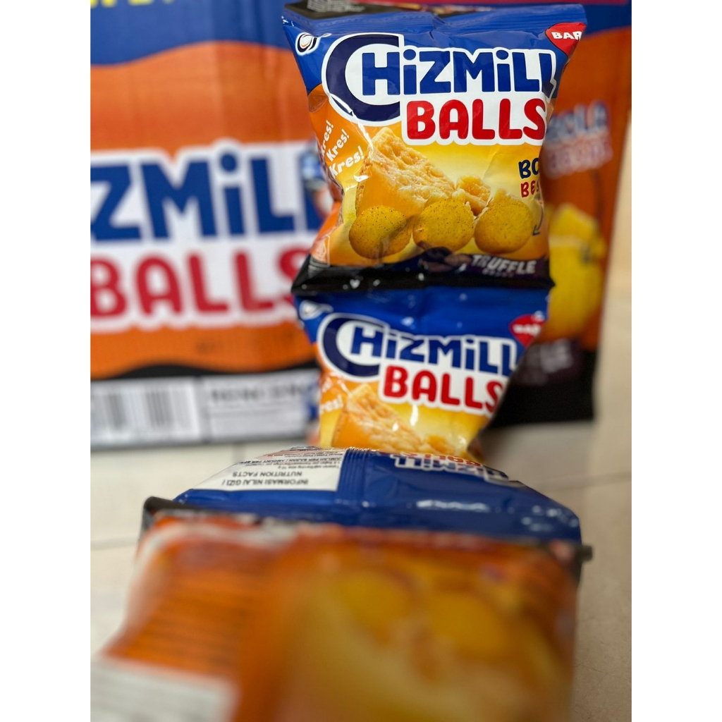 

Snack Chizmill Balls Truffle Grana 16 g isi 10 renteng