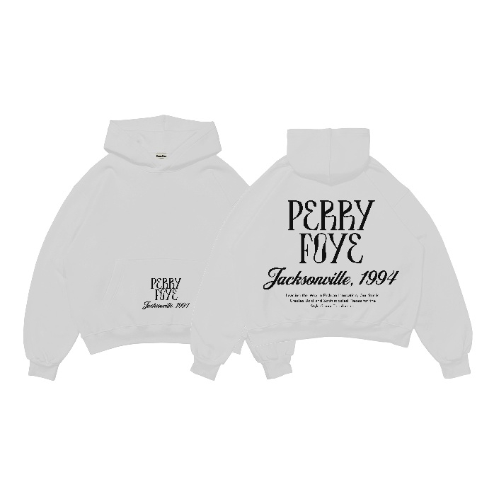 PERRYFOYE - Hoodie Boxy Oversized JACKSONVILLE / Hoodie Boxy / Oversized Hoodie Boxy