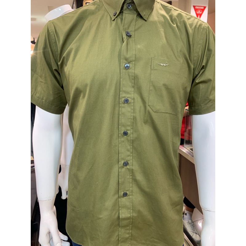 CROCODILE Kemeja Pendek Polos Original 100%