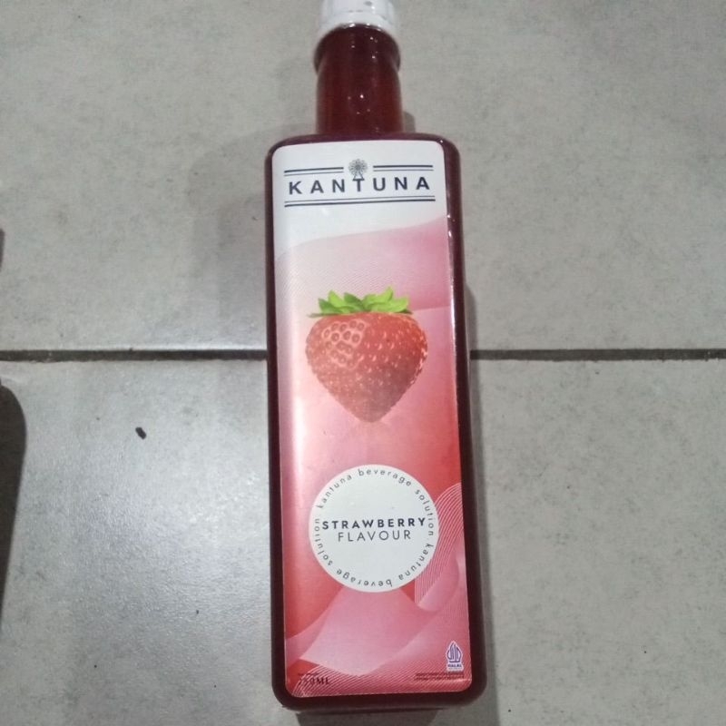 

kantuna sirup rasa strawberry 230g