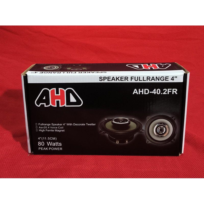 Speaker full range AHD-2FR 4inch speaker coaxcial 4inch