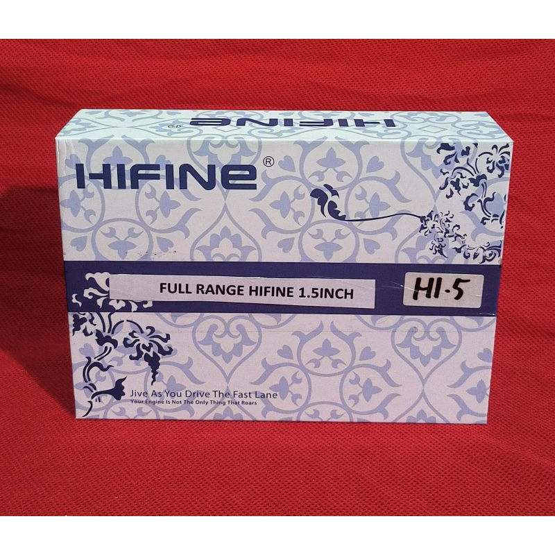 Full range Hi-fine 1,5inch Hi-5