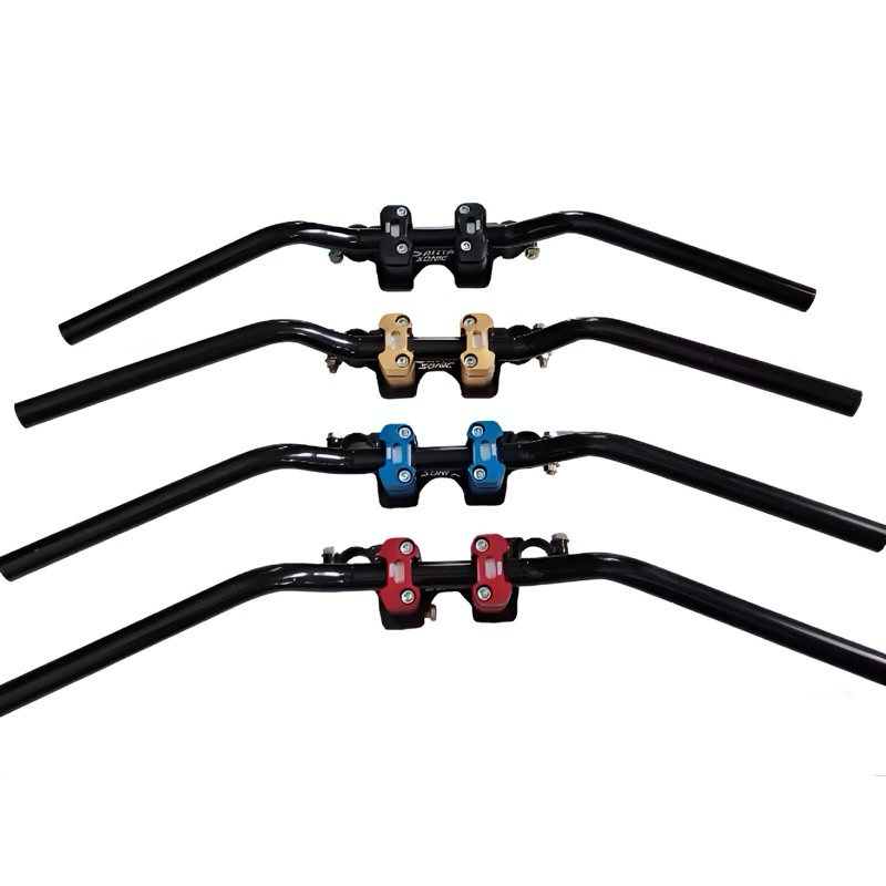 STANG RZR SATRIA Fu & SONIC plus DUDUKAN RISER CNC/ STANG RZR SONIC