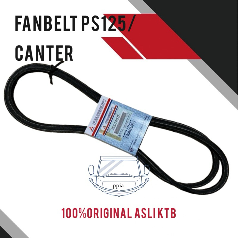 fanbelt canter ori fanbel canter asli fanbelt ps125 ban kipas ps125 ban kipas canter tali kipas cant