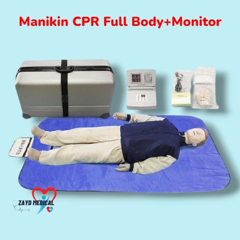 Phantom Manikin CPR Full Body & Half Body Multifungsi