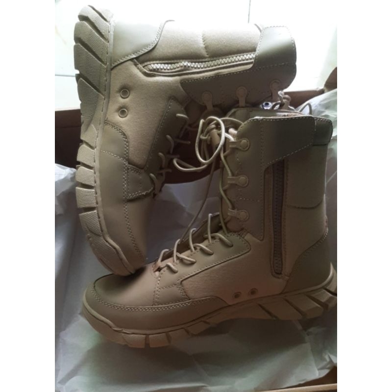 sepatu pdl pns kemhan tali sleting/pdl krem /pdl gurun/terlaris