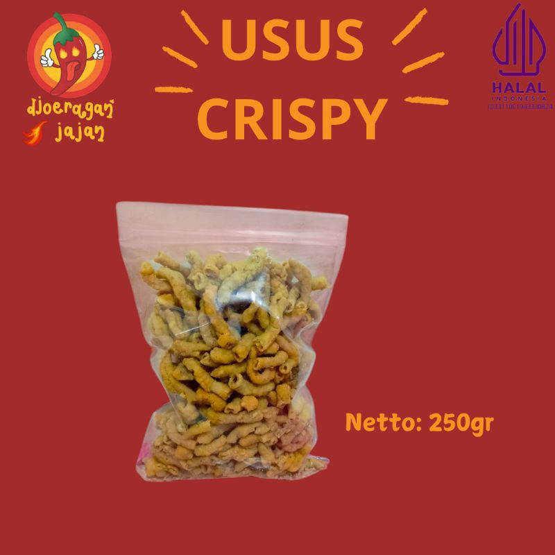 

USUS CRISPY RENYAH KRIUK 250GR TERMURAH