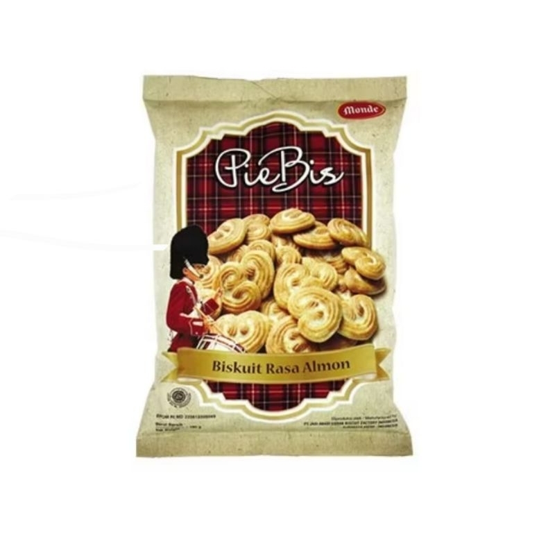 

Monde PieBis Rasa Kacang Almond 190g.