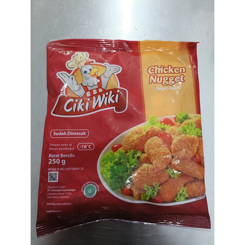

Ciki Wiki Naget Ayam Star 250 Grams