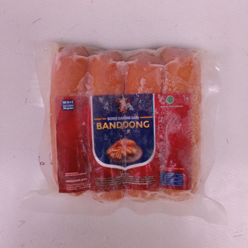 

BANDOONG Sosis Bakar Mini isi 4