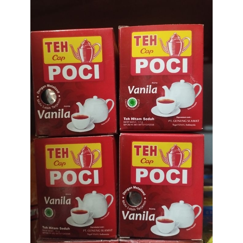 

TEH CAP POCI VANILA SEDUH 50gram