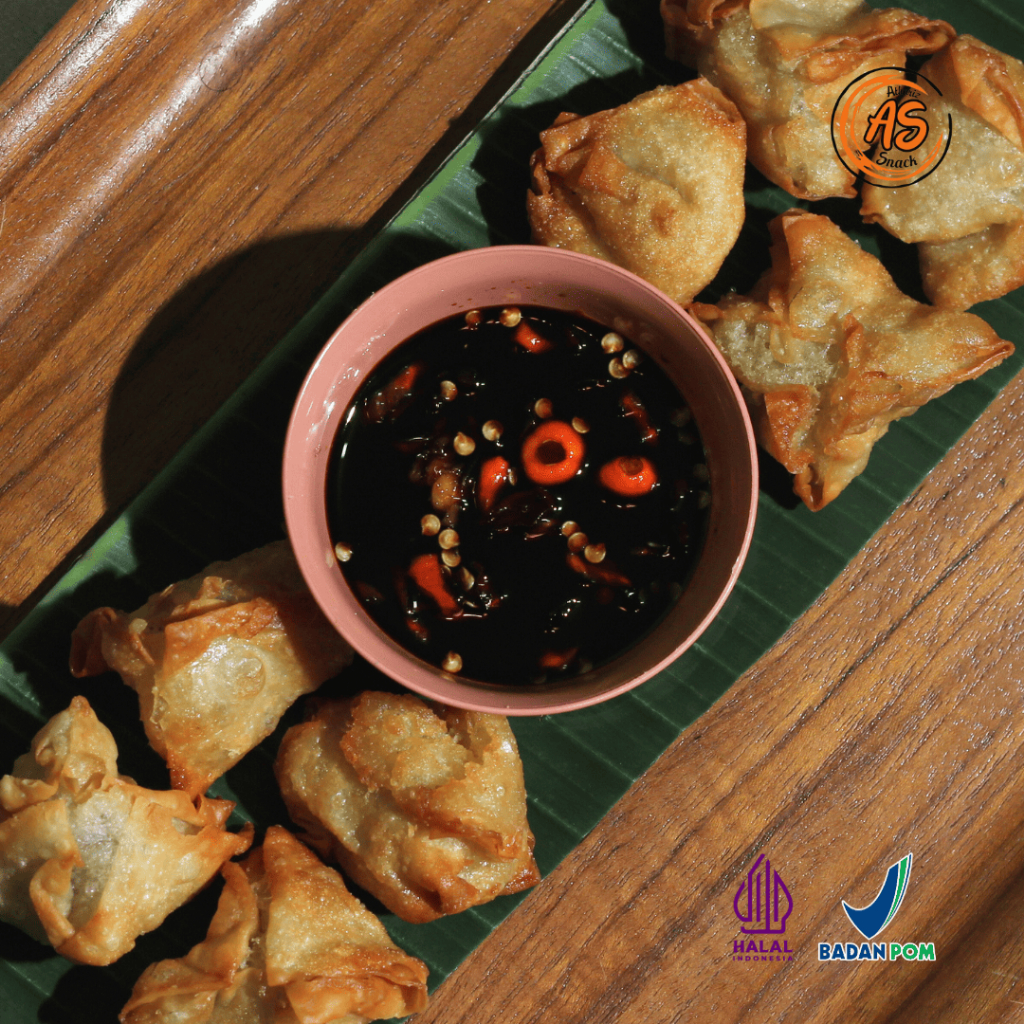 

Athariz Snack - Pangsit Aci Frozen 400gr – Camilan Renyah Kenyal Praktis Siap Goreng - BPOM & HALAL