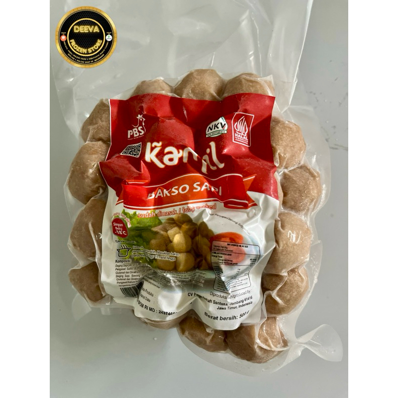 

Kamil bakso sapi 500gr