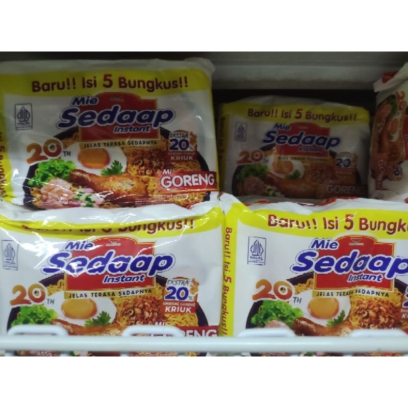 

Mie sedaap goreng isi 5pcs