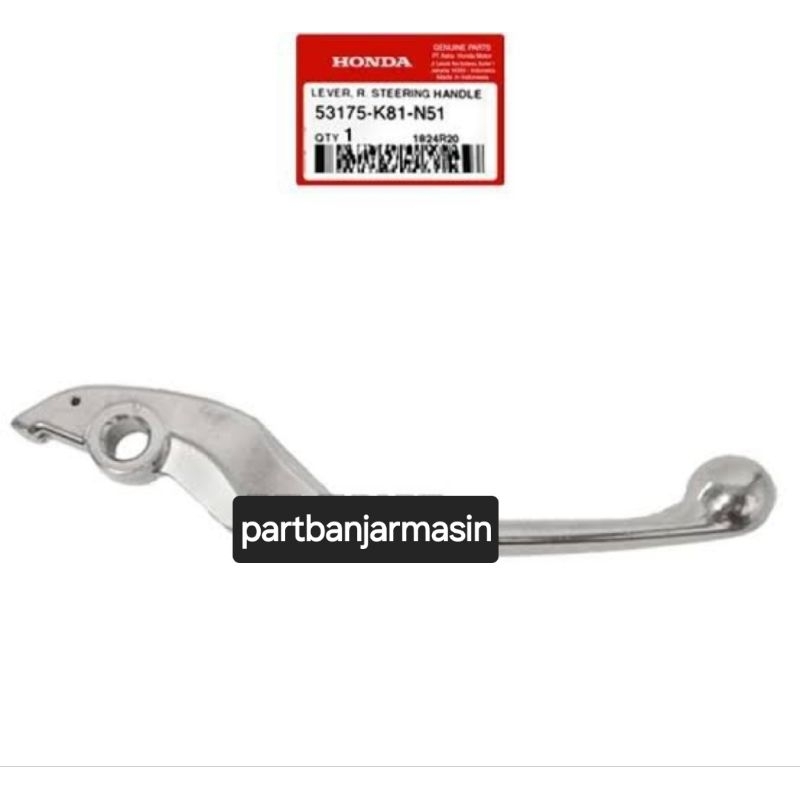 53175K81N51 HENDEL REM KANAN BEAT ECO CBS HENDEL REM KANAN BEAT 2021 HENDEL REM KANAN STYLO CBS