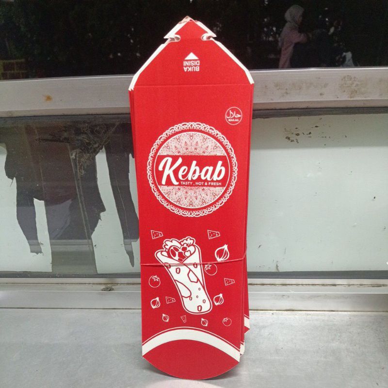 

Packing/Bungkus Untuk Kebab Besar