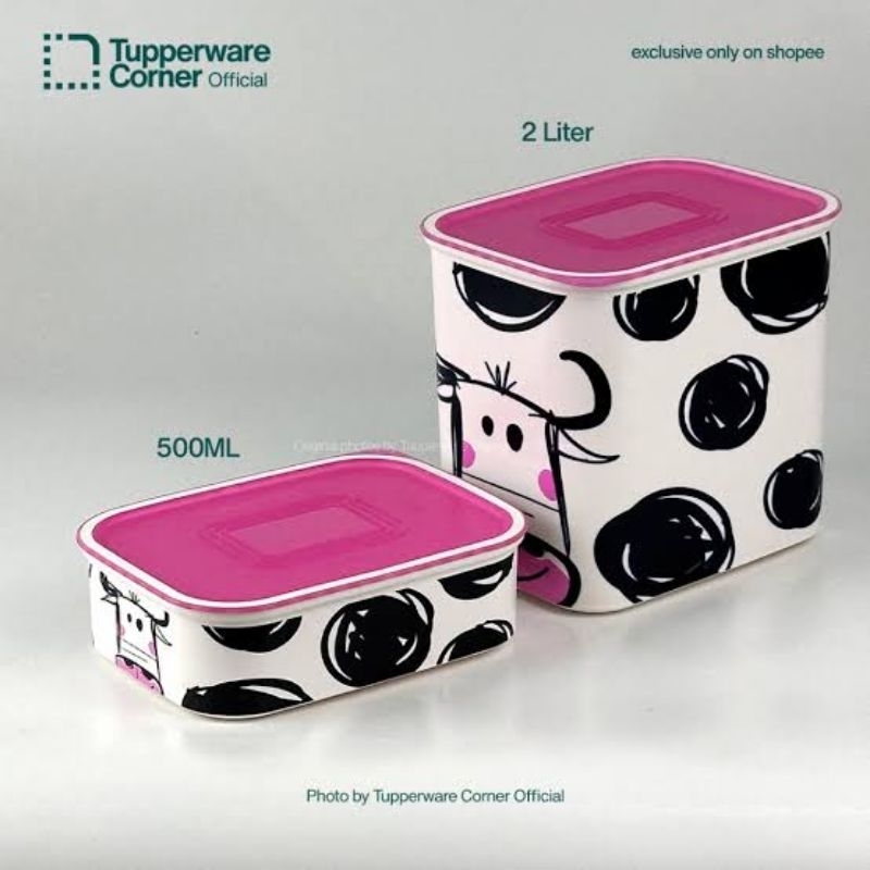 Tupperware cow baseline sapi toples
