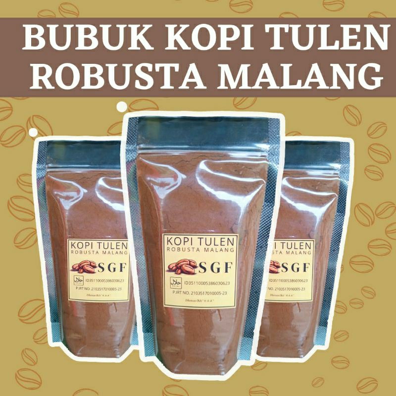 

Bubuk Kopi Robusta Malang Repack