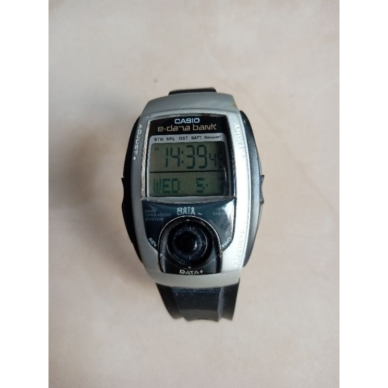 Vintage Rare Casio EDB201 Digital Watch