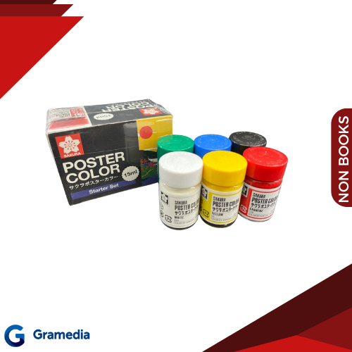 

Gramedia Medan - Artemedia Cat Poster Sakura 15ml Set 6