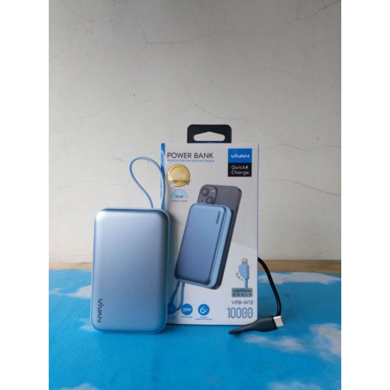 Powerbank Vivan Wireless VPB W13 MagSafe powerbank Wireless
