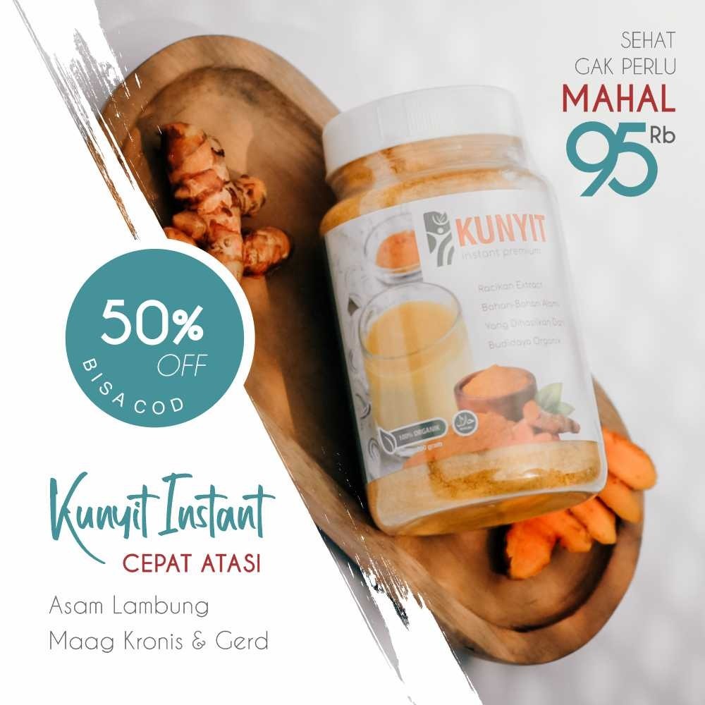 

Kunyit Instant Premium Herbal Alami untuk Mengobati Radang Usus Akibat Asam Lambung Tinggi