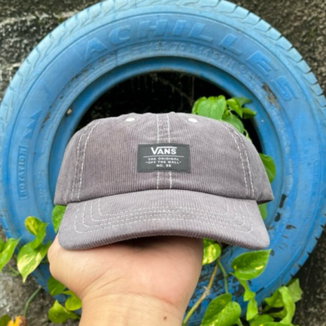 Van5 Ball Caps Corduroy CONTRAST STITCH Adjustable