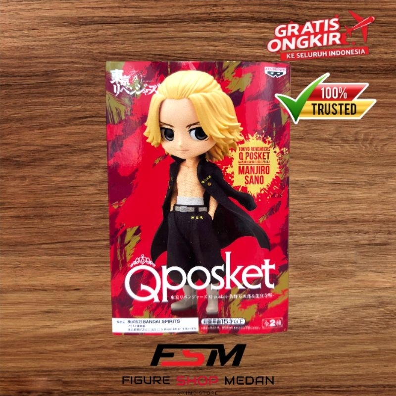 Figure Qposket Tokyo Revengers Manjiro Sano - Mikey