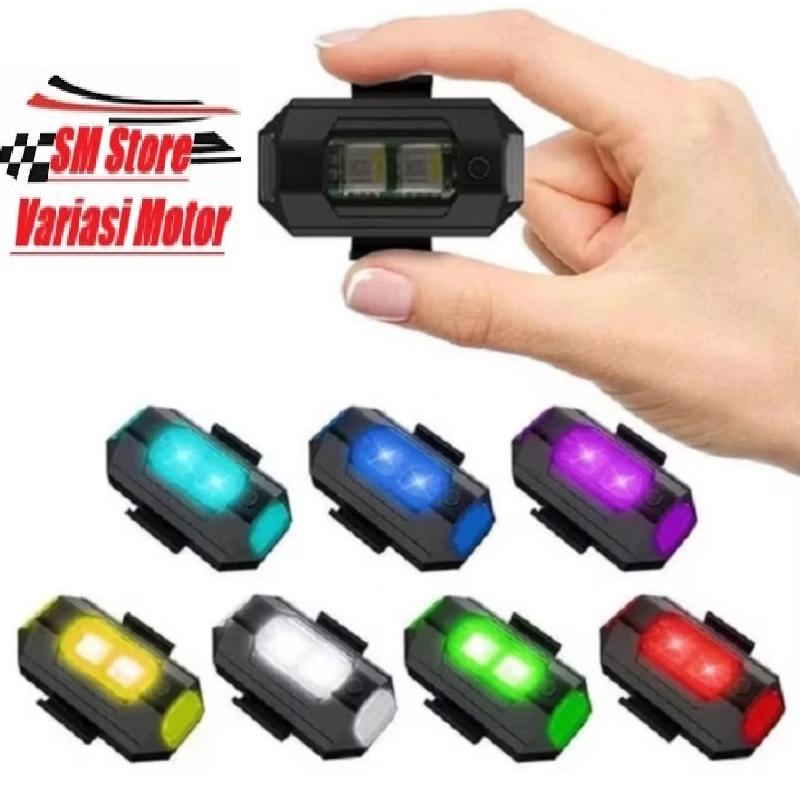 LAMPU KOLONG LED VARIASI PESAWAT mobil motor truk MALAM TEMBAK KABUT